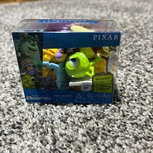 Culturefly Critter Crate Pixar Monsters 11pc Mini Figure Set Cake Toppers